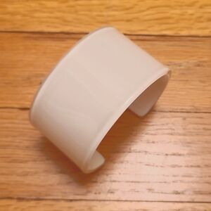 White Cuff Bracelet